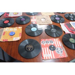 64 Gramaphone Vinyl Records