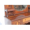 Stinkwood Sideboard Buffet with Bevelled Oval Mirror