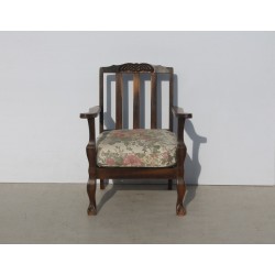 Mid Century Ball and Claw Armchair