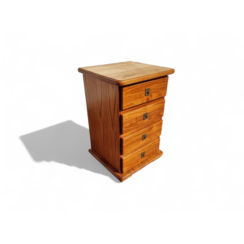4 Drawer Tall Pine Chest of Drawers