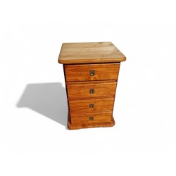 4 Drawer Tall Pine Chest of Drawers