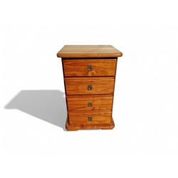 4 Drawer Tall Pine Chest of Drawers