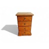 4 Drawer Tall Pine Chest of Drawers