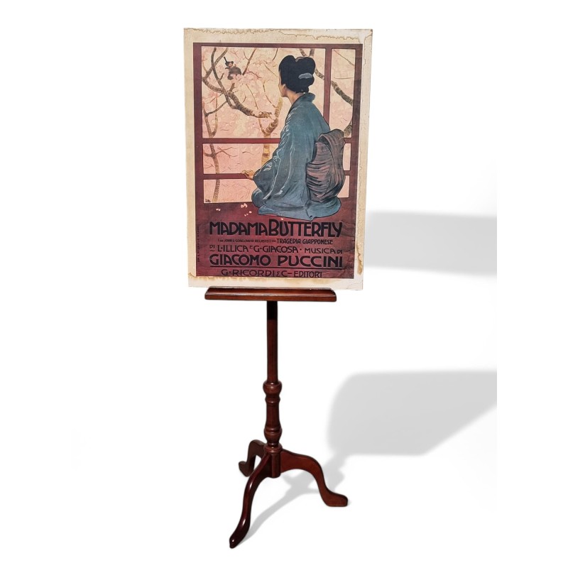Dark Wood 3-Legged Paint Easel – Stylish for Artists