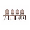Set of Four Mid-Century Imbuia Dining Chairs