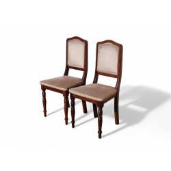 Set of Four Mid-Century Imbuia Dining Chairs