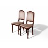 Set of Four Mid-Century Imbuia Dining Chairs