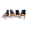 Set of 4 Mid-Century Retro Dining Chairs by NOBLETT