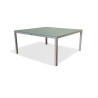 MBM Münchener Boulevard Möbel GmbH Metal Patio Table with Thick Glasstop