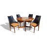 Mid-Century Retro Round Frystark Table & 4 NOBLETT Chairs