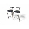 1980s Rodney Kinsman Tokyo Bar Stools for Bieffeplast – Set of 2, Italy