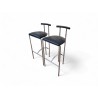 1980s Rodney Kinsman Tokyo Bar Stools for Bieffeplast – Set of 2, Italy