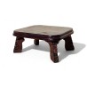 Vintage Asian Style Solid Wood Carved Coffee Table