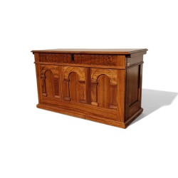 Set of 2 Solid Wood Adam Bede Storage Chests / Kists
