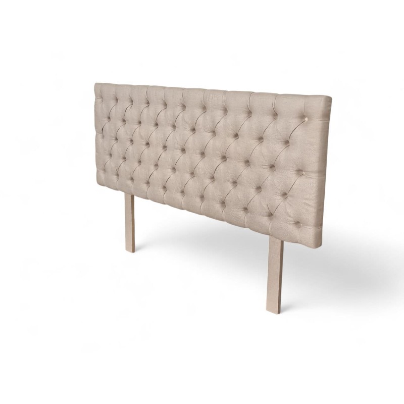 Large French Style Buttonback Headboard – FurniCape