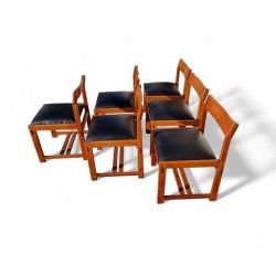 Set of Six Mid-Century...