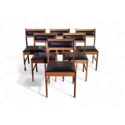 Set of 6 Mid-Century Dining...