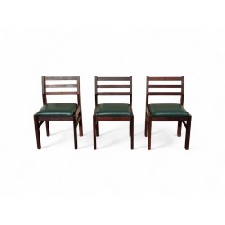 Set of 4 Mid-Century Imbuia...