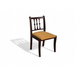 Set of 6 Mid-Century Imbuia Chairs with New Upholstery | FurniCape