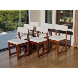 Set of 6 Mid-Century Dining Chairs | FurniCape