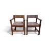 Set of 4 Antique South African Railway Chairs | FurniCape