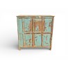 Vintage Primitive Farmhouse Food Cabinet Safe | FurniCape