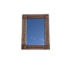 Solid Carved Wooden Framed Mirror | FurniCape