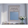 Grey Distressed French Style Mirror | FurniCape