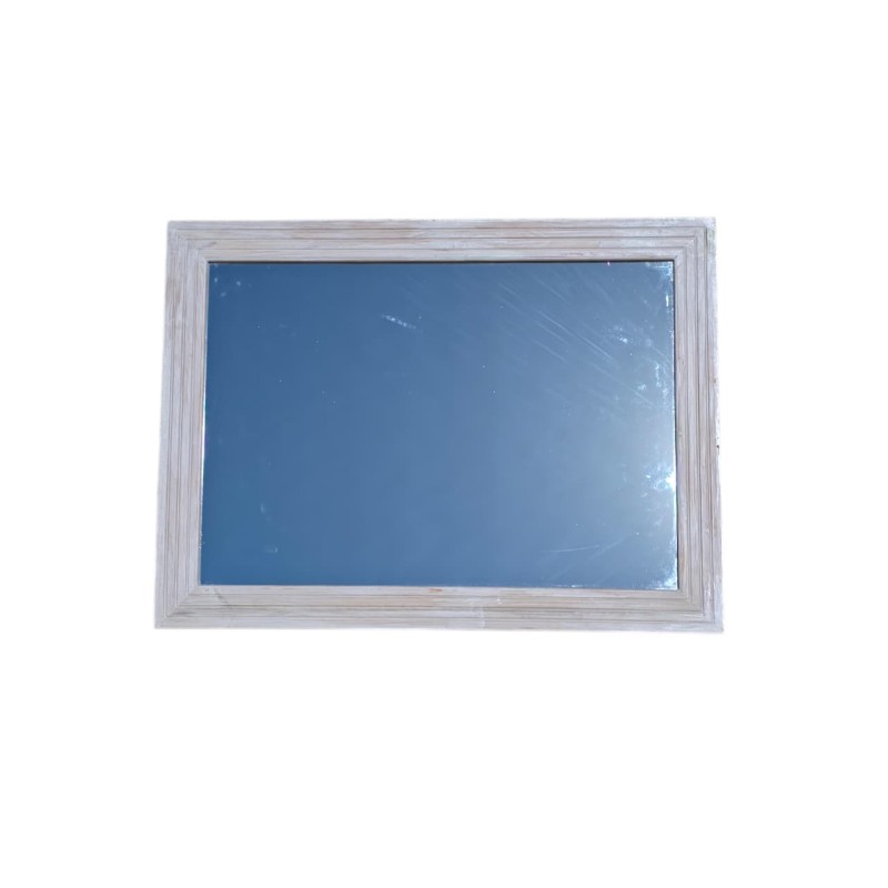Painted Wooden Framed Mirror | FurniCape