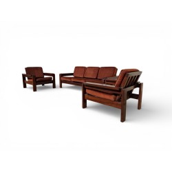 3 Piece Mid-Century Modern Scandinavian Style Lounge Suite | FurniCape