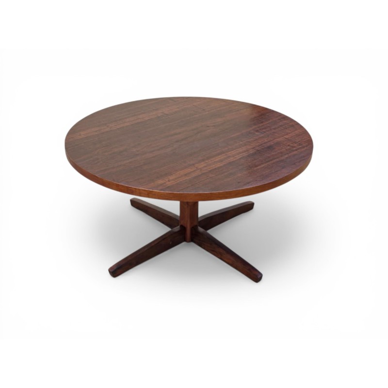 Mid-Century Round Scandinavian Style Coffee Side Table | FurniCape