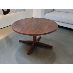 Mid-Century Round Scandinavian Style Coffee Side Table | FurniCape
