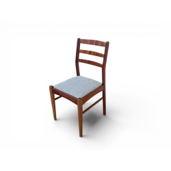Pair of Mid-Century Newly Upholstered Dining Chairs | FurniCape