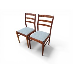 Pair of Mid-Century Newly Upholstered Dining Chairs | FurniCape