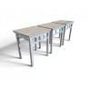 Set of 3 Ming-Style Solid Wooden Tables | FurniCape