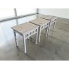 Set of 3 Ming-Style Solid Wooden Tables | FurniCape