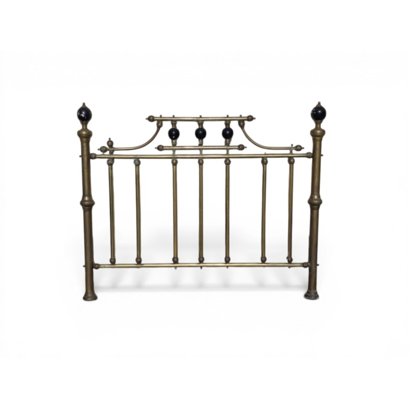 Antique Brass Double Bed Headboard | FurniCape