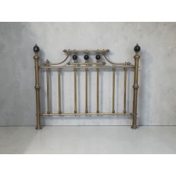 Antique Brass Double Bed Headboard | FurniCape