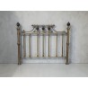 Antique Brass Double Bed Headboard | FurniCape