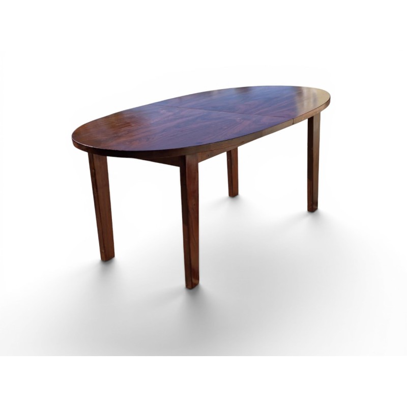 Mid-Century 6 to 8 Seater Extendable Oval Dining Table | FurniCape