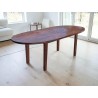 Mid-Century 6 to 8 Seater Extendable Oval Dining Table | FurniCape