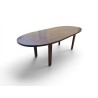 Mid-Century 6 to 8 Seater Extendable Oval Dining Table | FurniCape