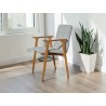 Scandinavian Style Oak Chair | FurniCape