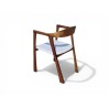 Bow Back Arm Chair with New Bouclé Fabric Upholstery | FurniCape