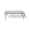 Vintage Italian Marble and Brass Coffee Table | FurniCape