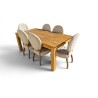 Dining Table with 8 Upholstered Chairs | FurniCape