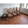 Set of 8 Mid-Century Ball and Claw Riempie Dining Chairs | FurniCape