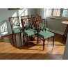 Set of 6 Mid-Century Imbuia Dining Chairs by EE Meyer for Binnehuis | FurniCape