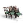 Set of 6 Mid-Century Imbuia Dining Chairs by EE Meyer for Binnehuis | FurniCape