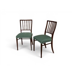 Set of 6 Mid-Century Imbuia Dining Chairs by EE Meyer for Binnehuis | FurniCape